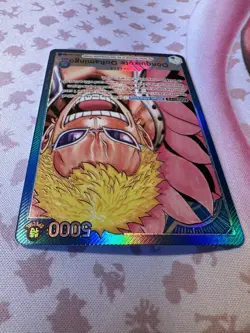 One Piece Card Game Donquixote Doflamingo OP01-060 Romance Dawn Leader Alter.Art - Image 3