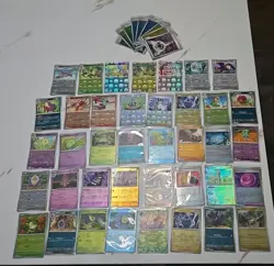 Pokemon Tcg Holo/foil Masterball/pokeball Black Bolt/White FLARE/PRE (49 Cards) - Image 1