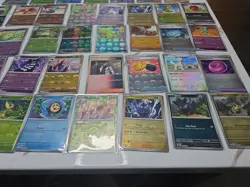 Pokemon Tcg Holo/foil Masterball/pokeball Black Bolt/White FLARE/PRE (49 Cards) - Image 3