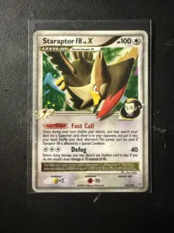 Staraptor FB Lv.X 147/147 DP Supreme Victors Ultra Rare Pokemon Card MP - Image 1