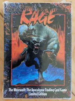 Rage the Werewolf The Apocalypse Limited Edition Starter Deck Trading Card Game - Image 1