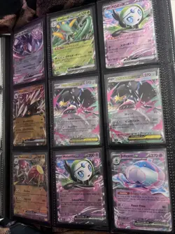 Pokemon TCG Card Binder Collection Mixed Lot W Some Lorcana Cards - Image 5