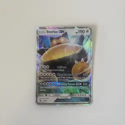 Pokemon - Snorlax GX - SM05 - Black Star Promo - Half Art Card - Image 1