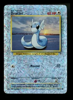 #2 Dratini 72/110 Legendary Collection 2002 Reverse Holo Pokemon Card TCG - Image 1