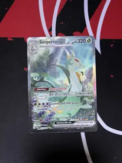 Pokemon TCG Serperior EX Sir 164/086 Black Bolt English Card Near Mint Condition - Image 1