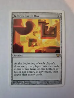 1x Teferi's Puzzle Box | Ninth (9th) Edition | MTG Card LP x1 - Image 1