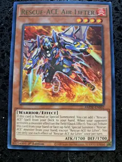 4x Rescue-Ace Fire (AMDE) Yu-Gi-Oh Cards - Image 5