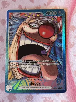 Buggy (Alt Art) OP09-042 L Emperors in the New World - ONE PIECE Card English - Image 1