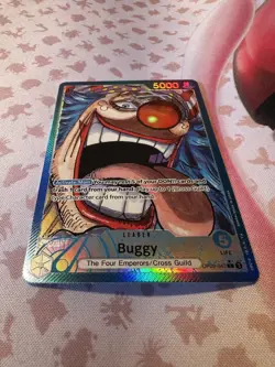 Buggy (Alt Art) OP09-042 L Emperors in the New World - ONE PIECE Card English - Image 4