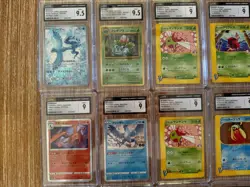 Pokemon CGC Graded Card Lot - Pokemon TCG - Charizard - VS Series - Greninja - Image 2