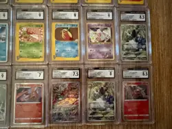 Pokemon CGC Graded Card Lot - Pokemon TCG - Charizard - VS Series - Greninja - Image 4