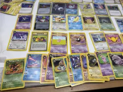 Pokemon Card Lot 150+Vintage WOTC Team Rocket Dark Holo EX Series Binder 1995-08 - Image 3