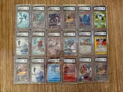 Pokemon CGC Graded Card Lot - Pokemon TCG - Charizard - Piplup - Articuno - Image 1