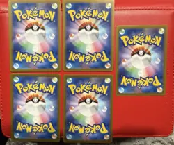 Pokemon Card Applin & Dipplin & Hydrapple & Appletun & Flapple Set Holo Japanese - Image 2