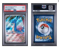 Pokemon TCG Misty's Lapras Holo Card Rare Illustration, 194/182, Destined Rivals - Image 1