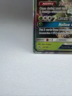 Decidueye GX - 12/149 - Pokemon Sun & Moon Base Set Ultra Rare Card NM - Image 2