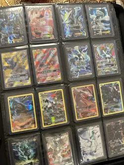 PC Binder Pokemon Card Lot 301 Cards Full Arts Illustrations EX GX Megas - Image 3