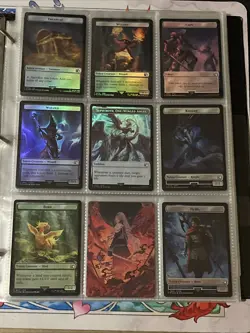 Ultimate Foil Token Card Lot Final Fantasy MTG 135x Cards Feat. Sephiroth - Image 1