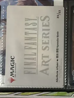 Ultimate Foil Token Card Lot Final Fantasy MTG 135x Cards Feat. Sephiroth - Image 2