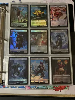 Ultimate Foil Token Card Lot Final Fantasy MTG 135x Cards Feat. Sephiroth - Image 3