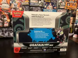 Pokemon Cards - GRAFAIAI EX BOX [2 Foils, 4 Booster Packs, 1 Oversize Foil] TCG - Image 2