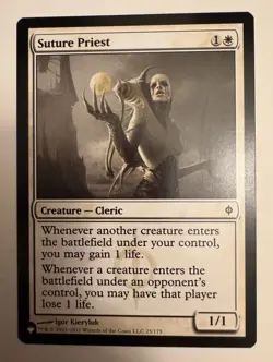 Suture Priest THE LIST PW SYMBOL Magic the Gathering MTG NM - Image 1