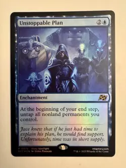 Unstoppable Plan (Foil) - Aetherdrift - Magic MTG - Image 1