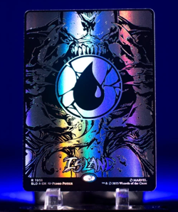 PRE-SALE - Island ✨RAISED FOIL✨ Mana Symbiote Venom Land Spider-Man Secret Lair - Image 2
