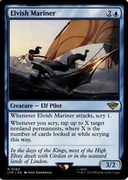 Elvish Mariner The Lord of the Rings Non-Foil Heavily played - Image 1