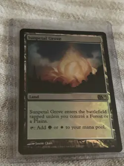 Sunpetal Grove Core Set 2011 (M11) Foil - Magic the Gathering MtG NM - Image 1