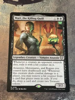 Mari, the Killing Quill - Outlaws of Thunder Junction *NM* Near Mint MTG - Image 1