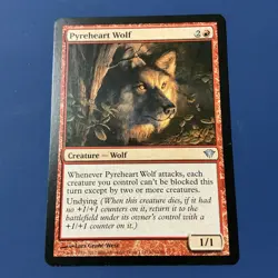 Pyreheart Wolf (101/158) Dark Ascension NM Magic the Gathering MTG - Image 2