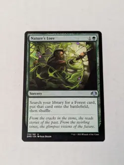 Nature's Lore Dominaria Remastered Regular - Image 1