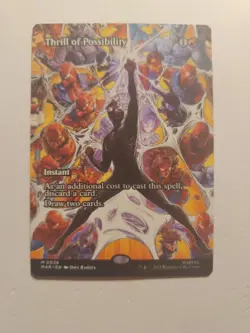 Magic the Gathering - Thrill of Possibility (Borderless) (MAR) #0028 Spiderman - Image 1