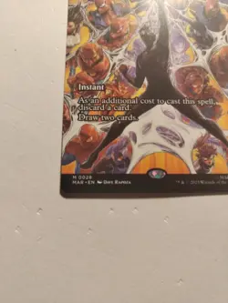 Magic the Gathering - Thrill of Possibility (Borderless) (MAR) #0028 Spiderman - Image 2