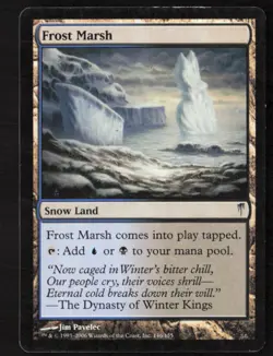 Coldsnap #146 Frost Marsh LP Magic The Gathering - Image 1