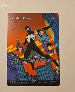 Winds Of Change (Borderless) 0030 Mythic Regular MTG Spider-Man M/NM - Image 1