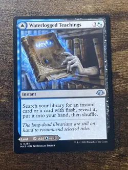 Waterlogged Teachings / Inundated Archive 0261 Modern Horizons 3 MH3 MTG S1174* - Image 1