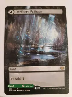 Darkbore Pathway (Borderless) Kaldheim Regular - Image 1