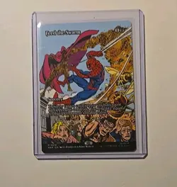 Feed the Swarm (Borderless) 0016 (M) MTG Spider-Man Regular M/NM - Image 3