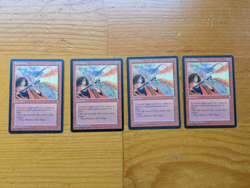 MTG Ice Age Pyroblast x4, LP, see pics - Image 1