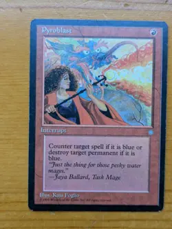 MTG Ice Age Pyroblast x4, LP, see pics - Image 2