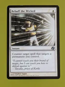 Rebuff the Wicked x1 Planar Chaos 1x Magic the Gathering MTG - Image 1