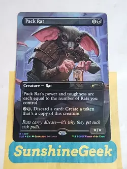 Pack Rat (1307) (Rainbow Foil) Secret Lair Drop Foil - Image 1