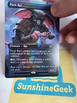 Pack Rat (1307) (Rainbow Foil) Secret Lair Drop Foil - Image 2