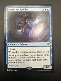Quantum Riddler Edge of Eternities Regular NM (Non-Foil) MTG Magic the Gathering - Image 1