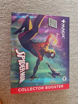 2025 Magic The Gathering Marvel’s Spider-Man Collector Booster SEALED NEW - Image 1