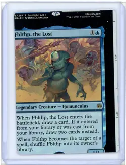 Fblthp, the Lost Rare Foil War of the Spark NFC Miscut MTG - Image 1