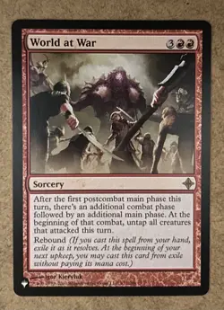 World at War - The List - NM MTG - Image 1