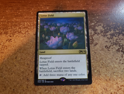 Lotus Field - Core Set 2020 MTG Magic the Gathering - Lightly Played Rare - Image 1